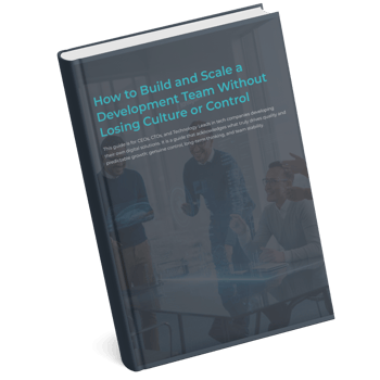 How to build and scale a development team without losing culture or control
