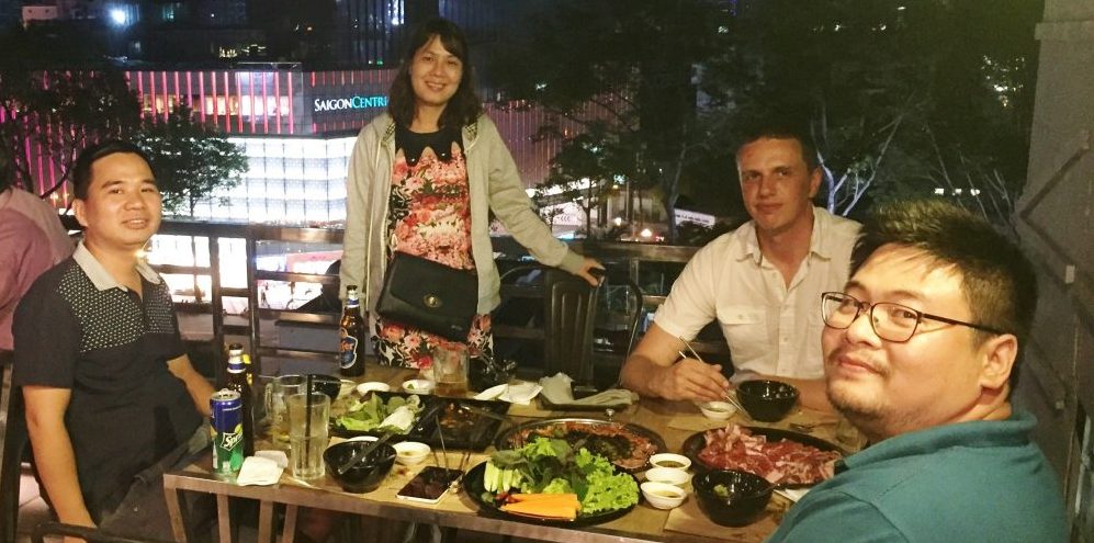 Elfo team in Vietnam